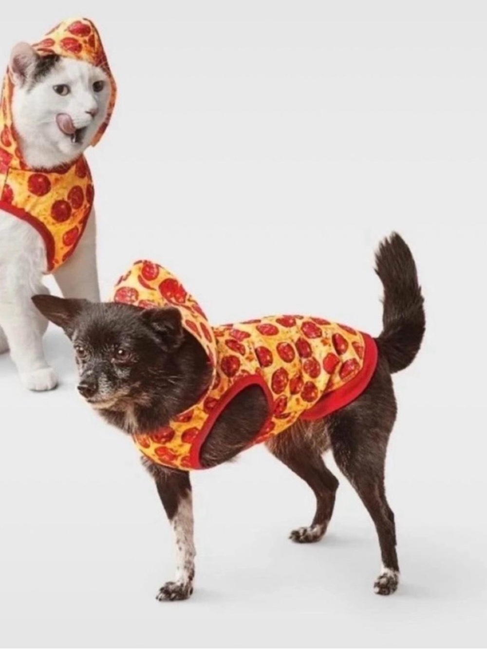 Cat or Dog Halloween Costume Pepparoni Pizza XS See Size Cart